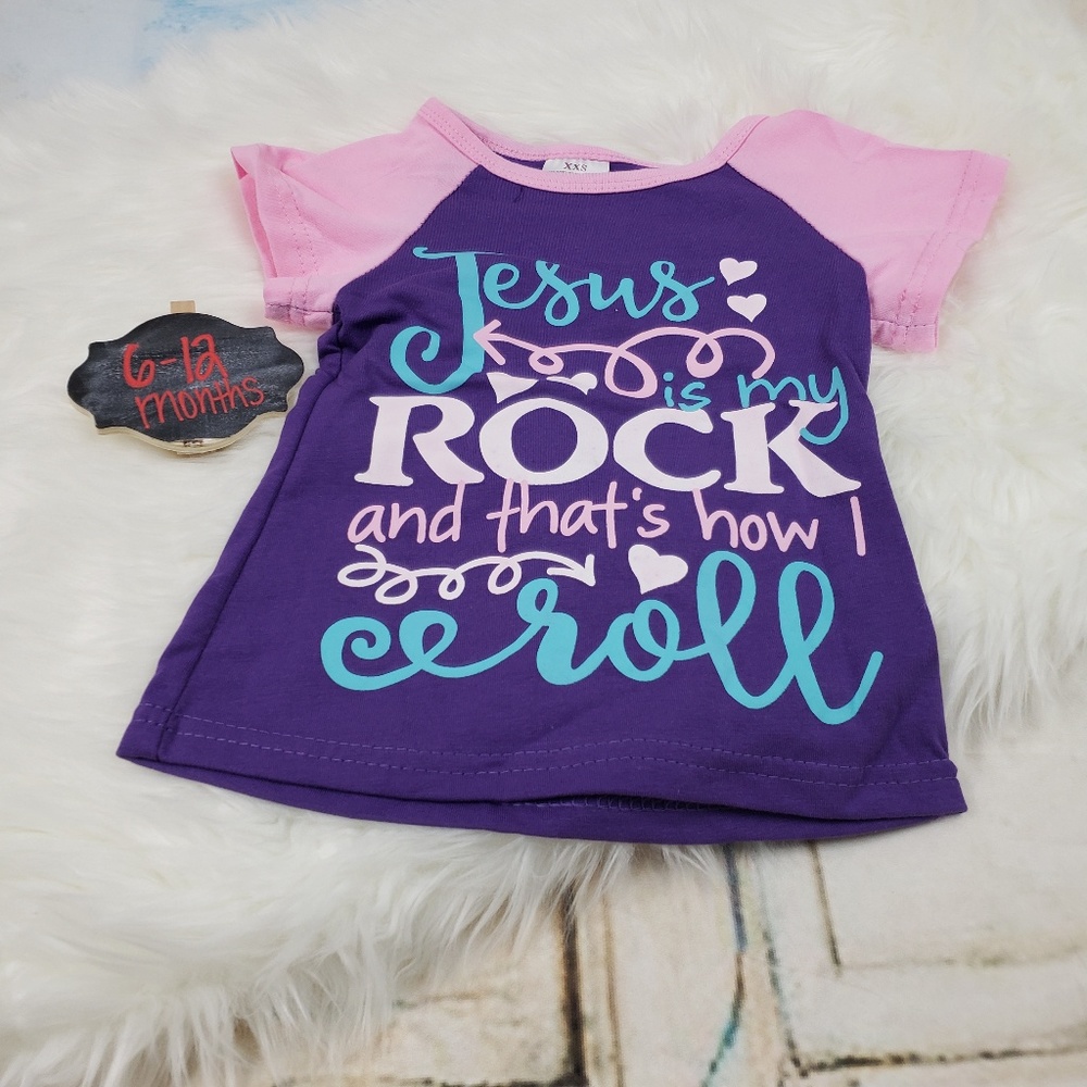 Jesus is my Rock Tee